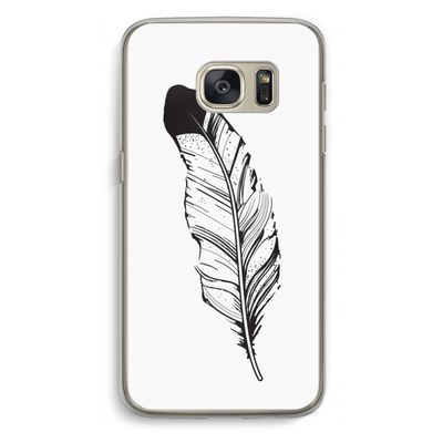 Pluim: Samsung Galaxy S7 Transparant Hoesje