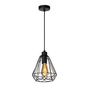 Lucide KYARA Hanglamp 1xE27 - Zwart