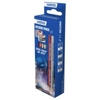 Markal WELD-RITER WELDING PENCILS Lasmarker Rood, Zilver