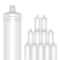 HOFTRONIC™ Set van 12 LED TL armaturen 150cm - IP65 Waterdicht - 48 Watt - 5760 Lumen - 6500K Daglicht wit - Koppelbaar - IK07 - S-Series Tri-Proof plafondverlichting