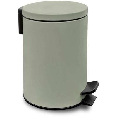 Badkamerprullenbak - VANDAAG - UTILITY - 3 L - Ø 17 xx H 25 cm - Polypropyleen - Zachtgroen