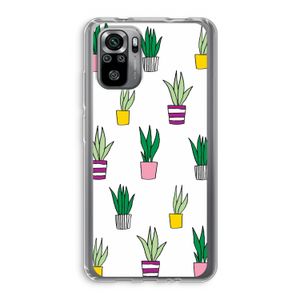 Sanseveria: Xiaomi Redmi Note 10S Transparant Hoesje