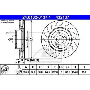 Ate Remschijf 24.0132-0137.1