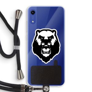 Angry Bear (white): Honor Play 8A Transparant Hoesje met koord