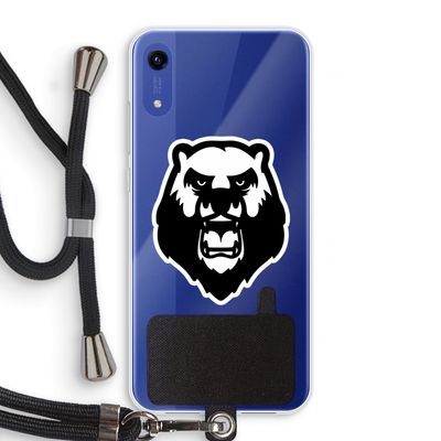 Angry Bear (white): Honor Play 8A Transparant Hoesje met koord