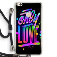 Only Love: Huawei Ascend P8 Lite (2017) Transparant Hoesje met koord