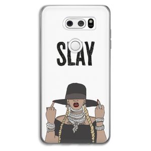 Slay All Day: LG V30 Transparant Hoesje