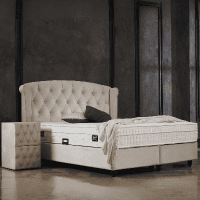 Boxspring Met Opbergruimte Aurora 180x200 Cm Met Opbergruimte Dreamhouse - Dekbed-Discounter.nl