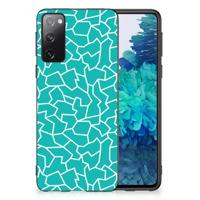 Samsung Galaxy S20 Case Cracks Blue
