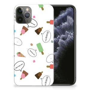 Apple iPhone 11 Pro Siliconen Case IJsjes