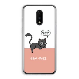 GSM poes: OnePlus 7 Transparant Hoesje