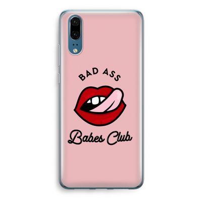 Badass Babes Club: Huawei P20 Transparant Hoesje