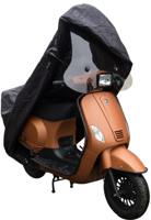 Ds Covers scooterhoes cup met windscherm medium