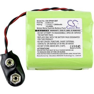 CS Cameron Sino Accu voor beveiliging Vervangt originele accu 0-9913-Q Visonic 7.2 V 2000 mAh