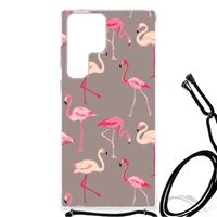 Samsung Galaxy S23 Ultra Case Anti-shock Flamingo