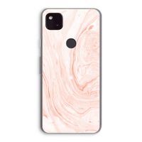Peach bath: Google Pixel 4a 5G Transparant Hoesje