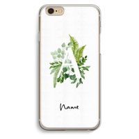 Green Brush: iPhone 6 / 6S Transparant Hoesje