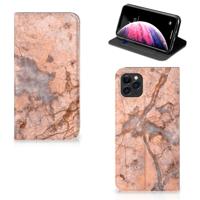 Apple iPhone 11 Pro Max | Standcase | Marmer Oranje