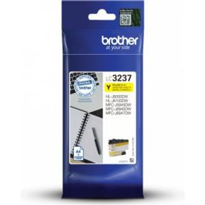 Brother LC-3237Y inktcartridge 1 stuk(s) Origineel Normaal rendement Geel