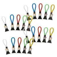 Gerimport Handdoekhaakjes - gekleurd - 20x - handdoekclips - ophanghaakjes