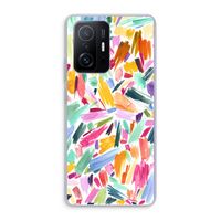Watercolor Brushstrokes: Xiaomi 11T Pro Transparant Hoesje