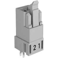 WAGO 890-812 Netstekker WINSTA MINI Stekker, inbouw verticaal Totaal aantal polen: 2 16 A Zwart 100 stuk(s)