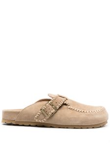 Scarosso chaussons Cheyenne en daim - Tons neutres