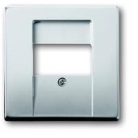 Busch-Jaeger 2CKA001710A3765 TAE-contactdoos Afdekking RVS 1 stuk(s)
