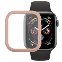 Metalen voor frame beschermhoes voor Apple Watch serie & 44mm (rosé goud)