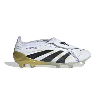 adidas Predator Elite FT Gras Voetbalschoenen (FG) Wit Zwart Goud