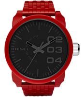 Horlogeband Diesel DZ1462 Kunststof/Plastic Rood 28mm