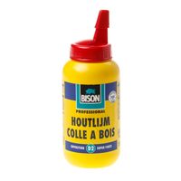 Bison houtlijm wit (d2) 250gr