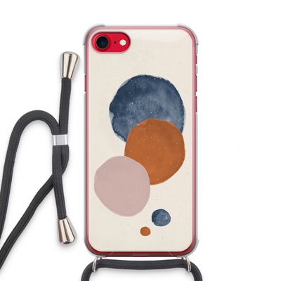 Geo #4: iPhone SE 2020 Transparant Hoesje met koord