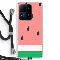 Watermeloen: Xiaomi Mi Mix 4 Transparant Hoesje met koord