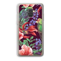 Papegaaien: Samsung Galaxy A8 (2018) Transparant Hoesje