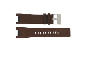 Horlogeband Diesel DZ1629 Leder Donkerbruin 26mm