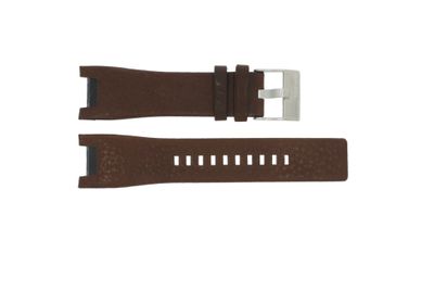 Horlogeband Diesel DZ1629 Leder Donkerbruin 26mm