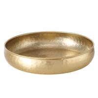 Boltze Home schaal goudkleur 4ø30xh6,5cm