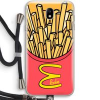 McElodie: Samsung Galaxy J7 (2017) Transparant Hoesje met koord