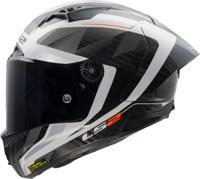 LS2 Helmet ff805 thunder gp raute l white/grey