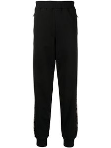 Roberto Cavalli pantalon de jogging à logo imprimé - Noir