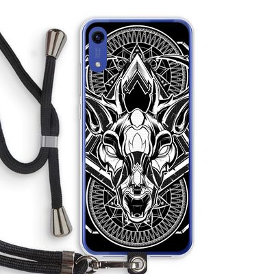 Oh Deer: Honor Play 8A Transparant Hoesje met koord
