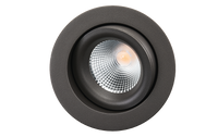 LED inbouwspot 7W 2700K 540 lumen Grafiet dimbaar SG Junistar LUX Isosafe Indoor / Outdoor 902527