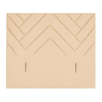 OP=OP Hoofdbord Chevron 180 x 130 Lichtbeige