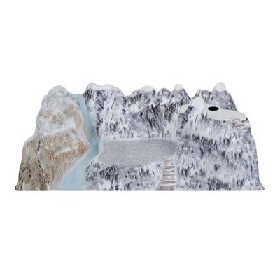 Basis kerstdorp longia 78x38x30 cm full colour seizoensdecoratie - My village