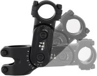 CONTEC voorbouw "cobra" ct stem cobra 25.4 mm x 100 mm, black