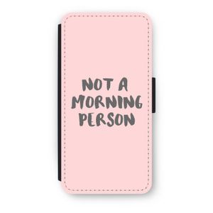 Morning person: iPhone 8 Flip Hoesje