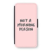 Morning person: iPhone 8 Flip Hoesje