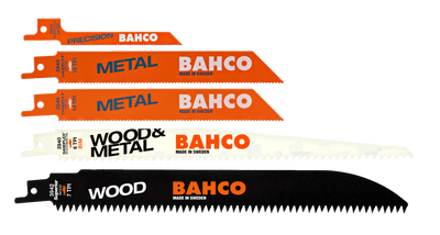 Bahco Reciprozaagbladensets | Sandflex® bimetaal |voor hout en metaal | 3940-MIX-SET-5P