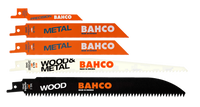 Bahco Reciprozaagbladensets | Sandflex® bimetaal |voor hout en metaal | 3940-MIX-SET-5P - 3940-MIX-SET-5P